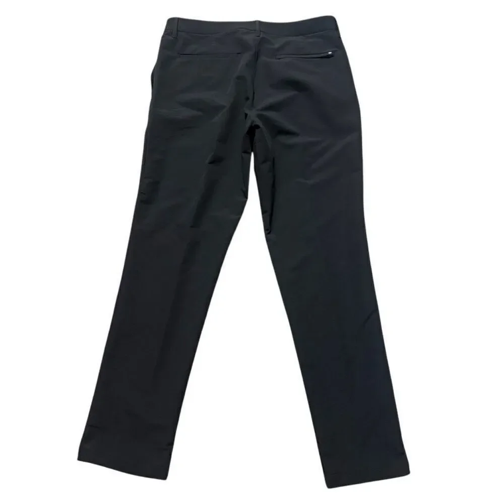 Banana Republic Black slim rapid movement chino pants size 34x32